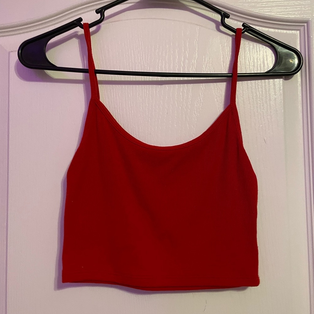 Brandy Melville Red Camisole Top